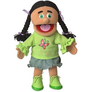 Silly Puppets 14" Jasmine (Hispanic) by - Publicité