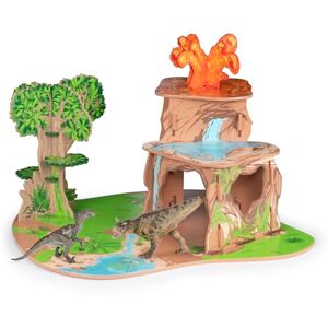 Papo Coffret La Terre des Dinosaures avec 2 Figurines pour Enfants dès 3 Ans Voyage Préhistorique et Aventure Éducative - Publicité