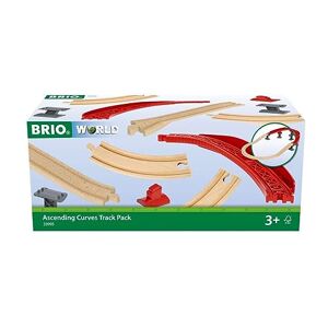 Brio World 33995 Circuit d'extension Double Niveau Accessoire pour Circuit de Train en Bois Jouet pour garçons et Filles à partir de 3 Ans - Publicité