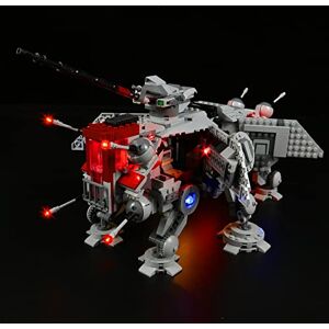 LocoLee Kit d'éclairage à LED pour Lego 75337 Le Marcheur at-Te(Modèles Non Inclus), Lumière Compatible with Lego 75337 Blocs de Construction Modèle (Version Standard) - Publicité