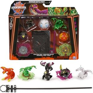 BAKUGAN Battle Special Attack Trox Nillious, Dragonoid, Wing, Ventri, Lot de 5 Figurines d'araignées Personnalisables pour garçons et Filles - Publicité