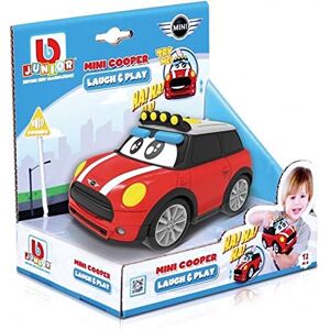 Bburago BB Junior Mini Cooper S MDR Appuie et Rigole Assortiment Rouge et Bleu B16-81205 - Publicité