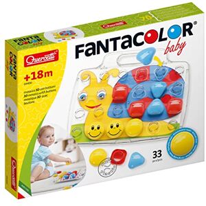 Quercetti 4400 Fantacolor Baby Basic Mosaïques pour Le Premier âge - Publicité