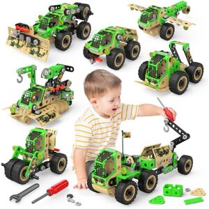 MOONTOY Jeu de Construction Enfant 5 6 7 8 9 Ans Garcon Fille 229PCS Blocs Jouet Jeux de Construction Cadeaux d'anniversaire de Noël,Jouets Créatif, interactif et éducatif pour de 5-10An - Publicité