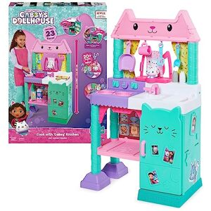 Gabby et la Maison Magique - Gabby's Dollhouse - Calendrier de l'avent 2023  pour Noël Avec 24 Surprises, Figurines et Accessoires - Dessin Animé Gabby