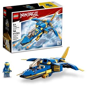 Lego NINJAGO Jay's Lightning Jet EVO 71784 – Jeu de construction d'avion ninja, idée de cadeau d'anniversaire à collectionner pour petits-enfants, garçons et filles à partir de 7 ans - Publicité