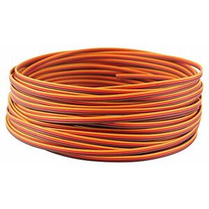 OliYin 50 Feet 22AWG Servo Extension Cable Wire Extended Wiring 60 Cores Cord Lead for RC Helicopter Drone Cars DIY Accessories - Publicité