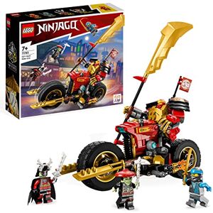 Lego Ninjago 71783 La Moto du Robot De Kai â€“ Ã‰Volution, Jouet Garçons Et Filles De Ninja Ã‰volutif, Figurine Robot Et 2 Minifigurines Roi Squelette, Jeu Enfants 7 Ans - Publicité