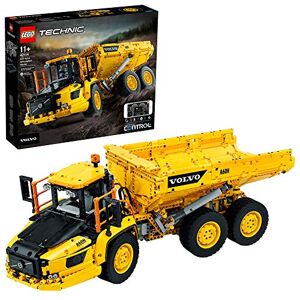 Lego 42114 Technic Le Tombereau Articulé Volvo 6x6, Maquette Camion Télécommandé, Jouet Engin de Chantier, Cadeau pour Garçons et Filles Dès 11 Ans - Publicité