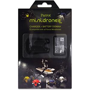 Parrot Pack Chargeur + Batterie supplémentaire pour MiniDrone Rolling Spider et Jumping Sumo - Publicité