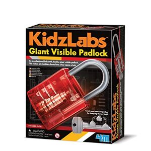 4M KidzLabs Giant Visible Padlock - Publicité