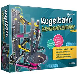 Franzis 67300 – Calendrier de l'Avent en 24 jours pour son propre sphère à boule, kit de bricolage en carton avec 9 boules pour enfants à partir de 8 ans - Publicité