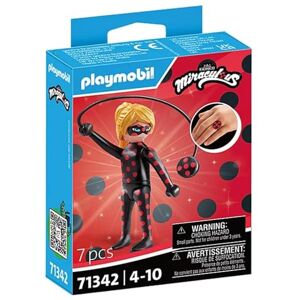 Playmobil 71342 Miraculous : Antibug Miraculous Comprend Antibug et Divers Accessoires Les Aventures de Ladybug et Chat Noir Dès 4 Ans - Publicité