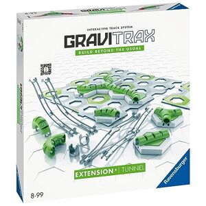 Ravensburger GraviTrax Set d'extension Tunnels 18 pièces Circuit de billes Jeu de construction créatif Parcours de billes à construire Dès 8 ans Version française 22420 - Publicité