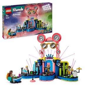 Lego Friends Le Spectacle Musical de Heartlake City, Jouet Musical pour Enfants avec 4 Figurines Andrea, Scène et Instruments, Cadeau pour Filles et Garçons dès 7 Ans 42616 - Publicité