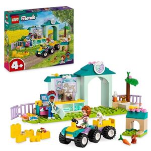 Lego Friends La Clinique Vétérinaire des Animaux de la Ferme, Jouet de Vétérinaire pour Enfants Dès 4 Ans, avec 2 Figurines et 3 Animaux, Chèvre et Lapin, Cadeau pour Enfants 42632 - Publicité