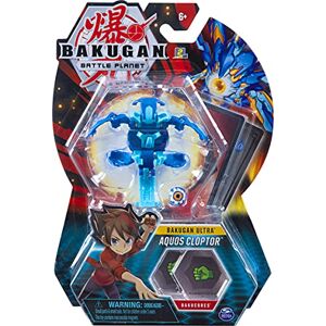 BAKUGAN Ultra Aquos Cloptor Figurine de collection et carte à collectionner 7,6 cm à partir de 6 ans - Publicité