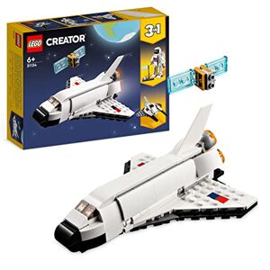 Lego 31134 Creator 3-en-1 La Navette Spatiale, Jouet de Navette Spatiale en Vaisseau en Figurine Astronaute, pour Enfants, Garçons et Filles Dès 6 Ans, Idée Cadeau - Publicité
