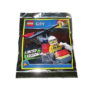 Lego City Pompier femme dans hélicoptère 951905 (sac) - Publicité