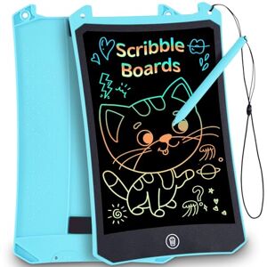 PINKCAT Ardoise Magique 8,5 Pouces, Cadeau Ado Fille Garçon Tablette Enfant Dessin LCD Coloré Jouet Bebe Tablette Dessineo Effacable Ardoise Électronique Jeux Vacances Enfants - Publicité