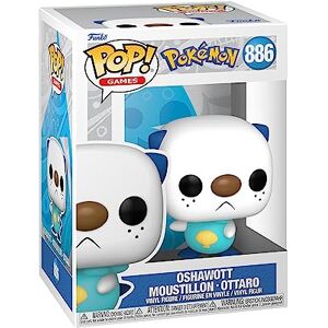 Funko Pop! Games: Pokemon Oshawott Moustillon Figurine en Vinyle à Collectionner Idée de Cadeau Produits Officiels Jouets pour Les Enfants et Adultes Video Games Fans - Publicité