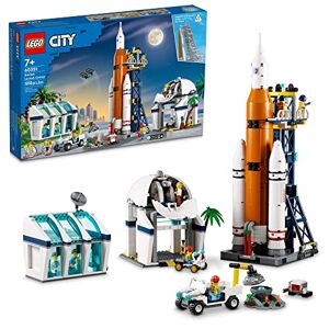 Lego City Rocket Launch Center 60351 Building Kit; NASA-Inspired Space Toy for Kids Aged 7 and up (1,010 Pieces), Multicolore, (6379685) - Publicité