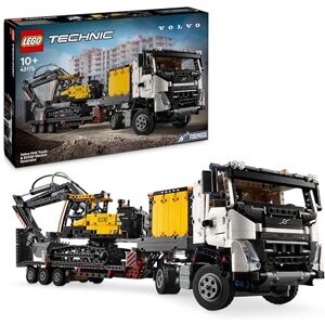 Lego Technic Camion Volvo FMX et Pelleteuse Électrique EC230 Pelle Mécanique Jouet pour Enfants Véhicule à Offrir à des Garçons et des Filles dès 10 Ans Passionnés d'Engins de Chantier 42175 - Publicité