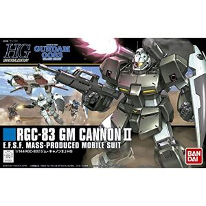 Bandai Hobby HGUC 1/144#125 Gm Cannon II Mobile Suit Gundam: 0083 Stardust Memory Model Kit - Publicité