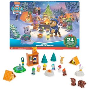 Paw Patrol PAT PATROUILLE CALENDRIER DE L'AVENT PAT PATROUILLE Calendrier de L'Avent pour Noël 24 Surprises, Figurines et Accessoires Exclusifs Jouet Pat Patrouille Jouet Enfant 3 Ans et + - Publicité