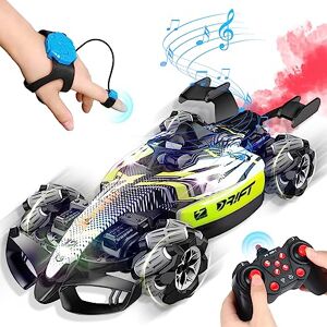 Baztoy Voiture Télécommandée - 2 en 1 Robot Jouets Transformable RC 2.4GHz  Voiture Police Radiocommande avec 360°Rotation Rechargeable pour Cadeau  Enfant 3 4 5 6 7 8 Ans Garçon Fille : : Jeux et Jouets