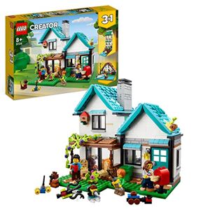 Lego 31139 Creator 3-en-1 La Maison Accueillante, Kit de Construction de Maquettes avec 3 Habitations Différentes, Minifigurines et Accessoires, Cadeau Garçons et Filles - Publicité