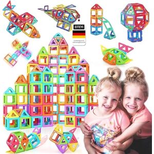 EITEYI Bloc de Construction Magnétiques Enfant [𝐀𝐦é𝐥𝐢𝐨𝐫é]2 3 4 5 6 7 8 Ans 𝟒𝟐𝐏𝐂𝐒 Jouet Jeux de Construction 3D Magnétique Créatif Cadeau de Anniversaire pour Garçons Filles - Publicité