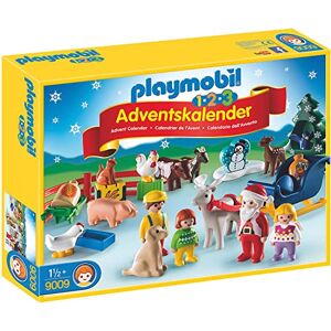 Playmobil 9009 Calendrier de l'Avent 1.2.3 "Noël à la Ferme (6) - Publicité