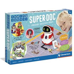 Clementoni - Superdoc Coding Lab STEM kit Jouet pour Enfant 5-7 Ans 66963, Multicolour - Publicité