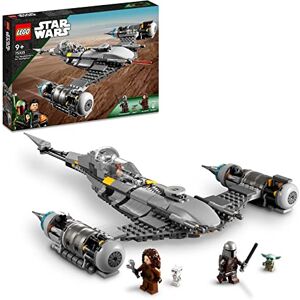 Lego 75325 Star Wars Le Chasseur N-1 Mandalorien Le Livre de Boba Fett: Aventure Spatiale avec Figurines de Bébé Yoda, Droïde, Jouet de Construction pour Enfants, Cadeau Garçons et Filles - Publicité