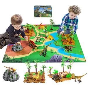 GIUHAT Dinosaure Jouet Enfant 3 4 Ans Garçon, Figurine Dinosaure Cadeau Garcon 3 4 5 6 Ans Jouet Garcon 3-6 Ans Enfants Jouet Fille Anniversaire Jeux Cadeau Enfant 3-6 Ans - Publicité