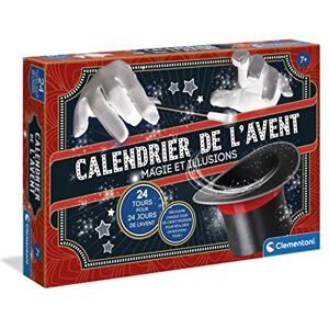 Clementoni Calendrier de L'Avent Magie et Illusions Jeu de Rôle Magicien 24 Tours Pour 24 Jours de L'Avent Période de Noël Pour Enfants à Partir de 7 Ans - Publicité