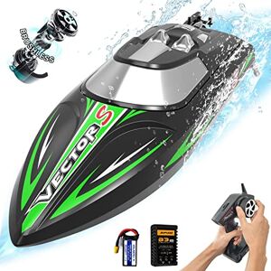 VOLANTEXRC Bateau Télécommande 2.4GHz Télécommande RC Ship 30MPH Bateau de Course à Grande Vitesse avec 1 Pile Rechargeables Jouet Cadeau pour Adultes Enfants de 14 Ans (797-4) - Publicité