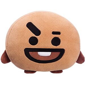 Aurora World- ,61469, BT21 Official Merchandise, SHOOKY Plush Coussin, Marron, Brown - Publicité