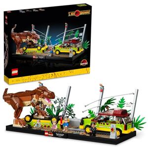 Lego Jurassic World Ausbruch des T Rex (76956), Multicolore - Publicité