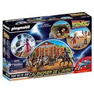 Playmobil Calendrier de l avent 70576 Retour vers le futur III - Publicité