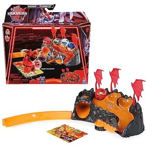 BAKUGAN 3.0 COFFRET ENTRAINEMENT 1 Zone D’Entraînement Avec Obstacles, 1 bille , 1 Connecteur Et 2 Cartes Collection  Jouet Jouet Enfant 6 Ans Et + Modèle Aléatoire - Publicité