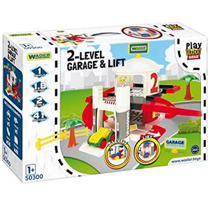 Wader Play Tracks Garage avec Ascenseur sur 2 étages, 50300, Multicolore, Standard - Publicité