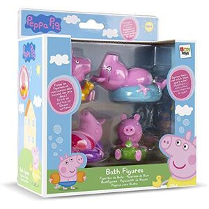 IMC Toys Pack de 4 Figurines Peppa Pig-Aspergeur Bain, 360037, 35.6 x 16.0 x 10.7 cm - Publicité