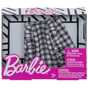 Barbie Mattel Fashion Bottom FXH87 Jupe Vichy à Carreaux Neuf - Publicité