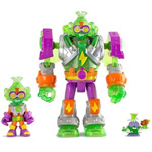 SUPERTHINGS RIVALS OF KABOOM SUPERTHINGS Mega-K Superbot – Articulated Villain Robot with Combat Accessories, 1 Exclusive Kazoom Kid and 1 Exclusive SuperThing - Publicité