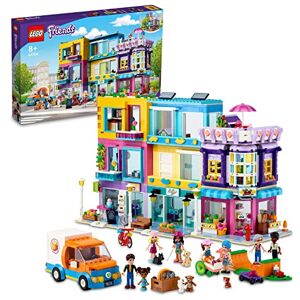 Lego 41704 Friends L’Immeuble de La Grand-Rue: Maison de Poupée, Jouet à Construire avec Café et Salon de Coiffure, Heartlake City, Inclut 7 Mini-Poupées, Garçons, Filles, Enfants - Publicité