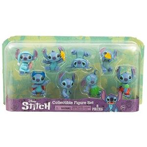 Grandi Giochi Cápsulas Mágicas- Stitch Collectible 8 Figure Set Jouet, TTC02000, Multicolore, Talla única - Publicité