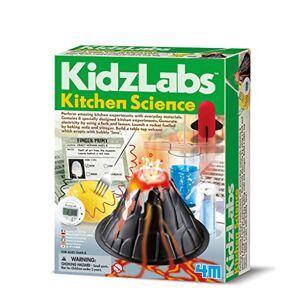 4M Kidzlabs Science: Sciences en Cuisine, Contient 6 expériences de Cuisine, Instructions détaillées incluses, boîte 17x22x6 cm, 8+ - Publicité