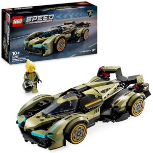 Lego Speed Champions Lamborghini Lambo V12 Vision GT Super Car Réplique de Véhicule Jouet Modèle à Construire Cadeau pour Enfants Garçons et Filles de 10 Ans et Plus et Fans de Jeux Vidéo 76923 - Publicité